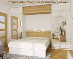 sklápěcí postel Hajana 0, příklad zabudování OT 09